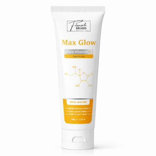 Gommage Éclat Unifiant à la Vitamine C & Acide Lactique – Max Glow